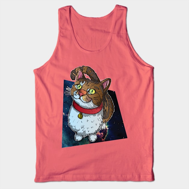 Grunge Cat Haru Tank Top by BrokenGrin